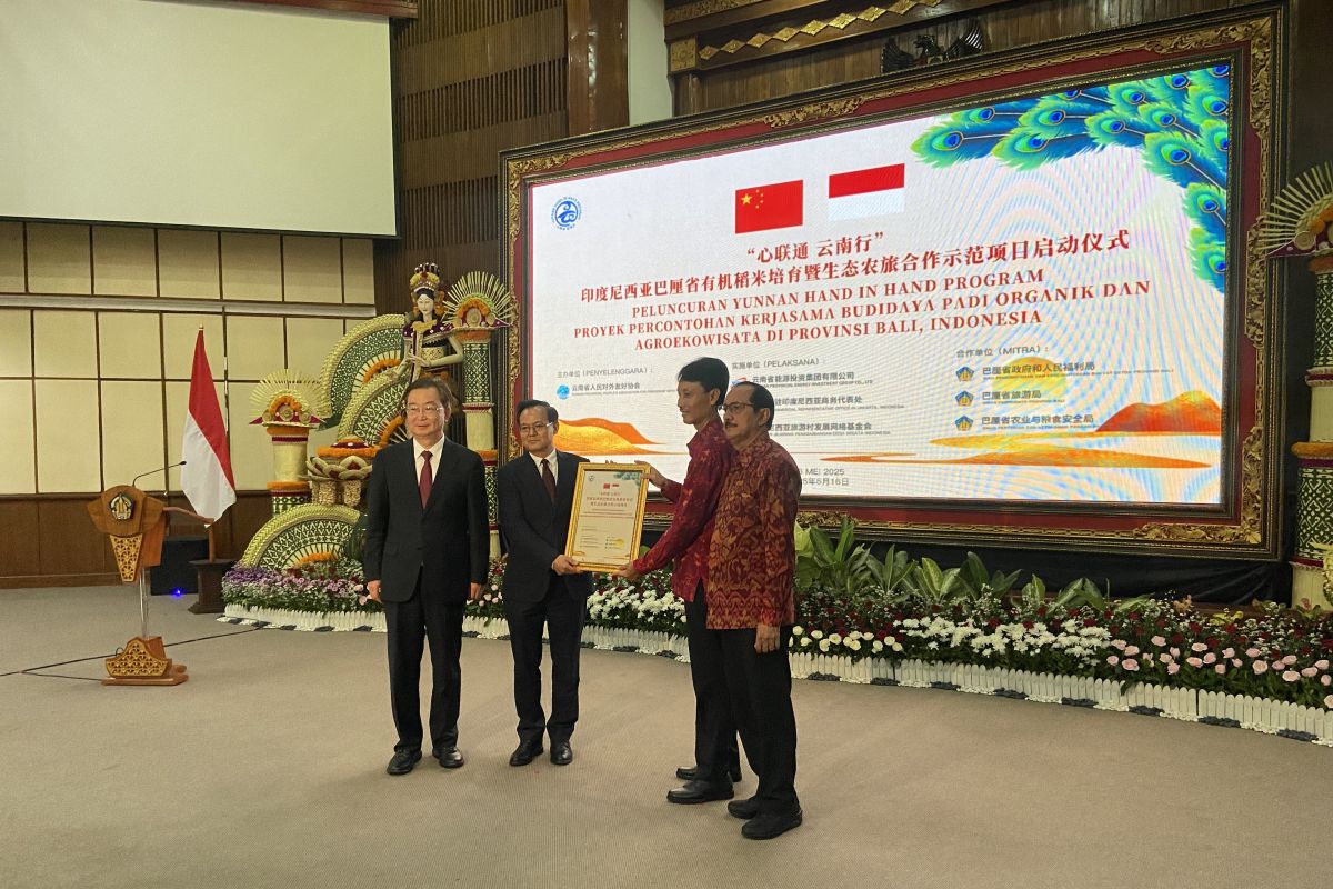 Pemprov Bali dan Yunnan kerja sama pertanian organik di Tabanan
