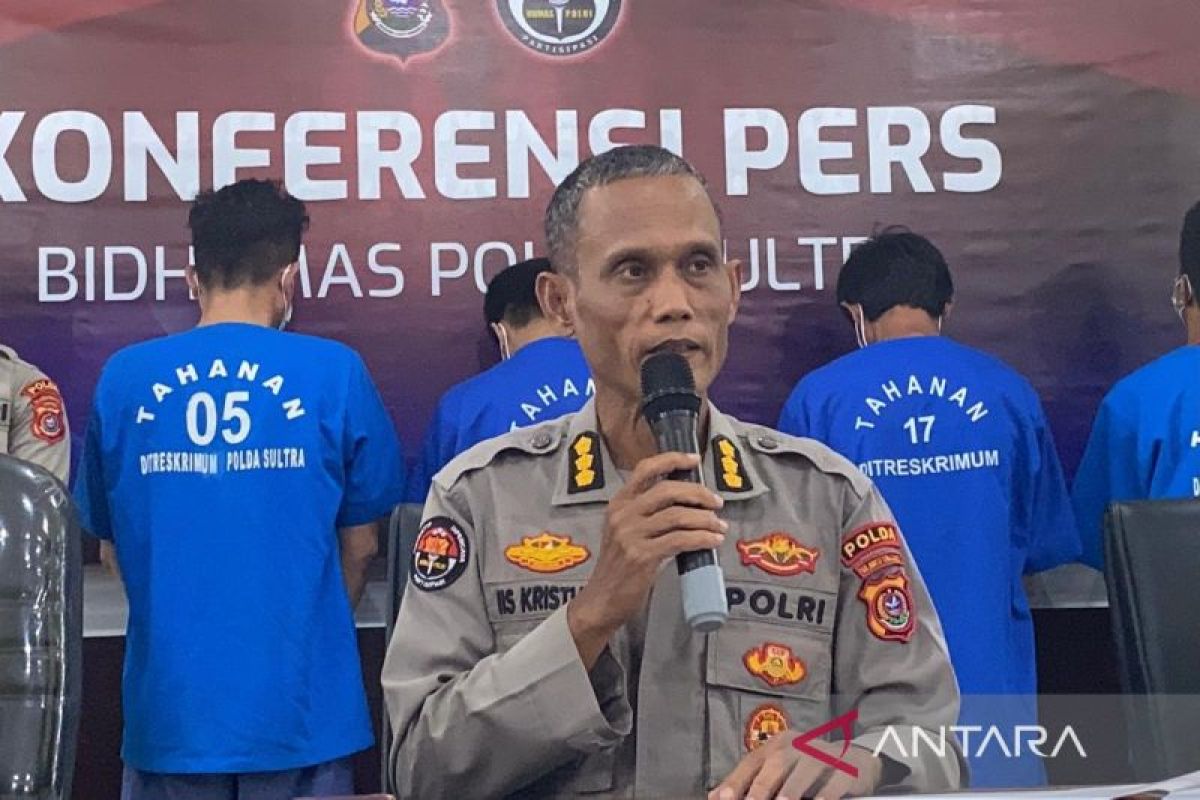 Polda Sultra ungkap 32 kasus premanisme selama Operasi Pekat 2025