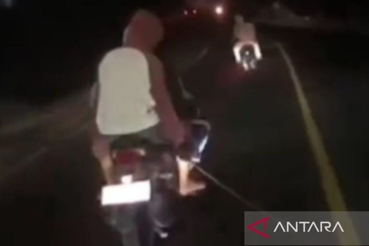 Polisi meningkatkan patroli di Jalan Raya Bandung-Cianjur