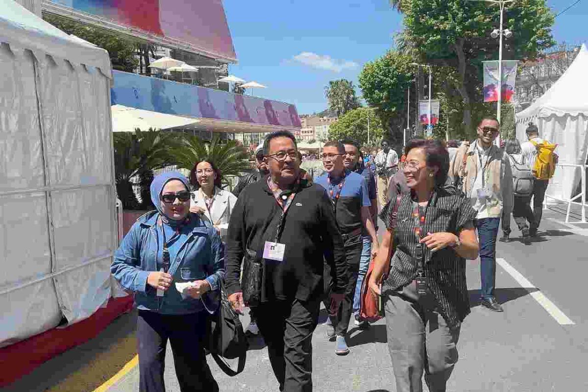 Wagub Rano kenalkan Jakarta sebagai kota sinema di Cannes