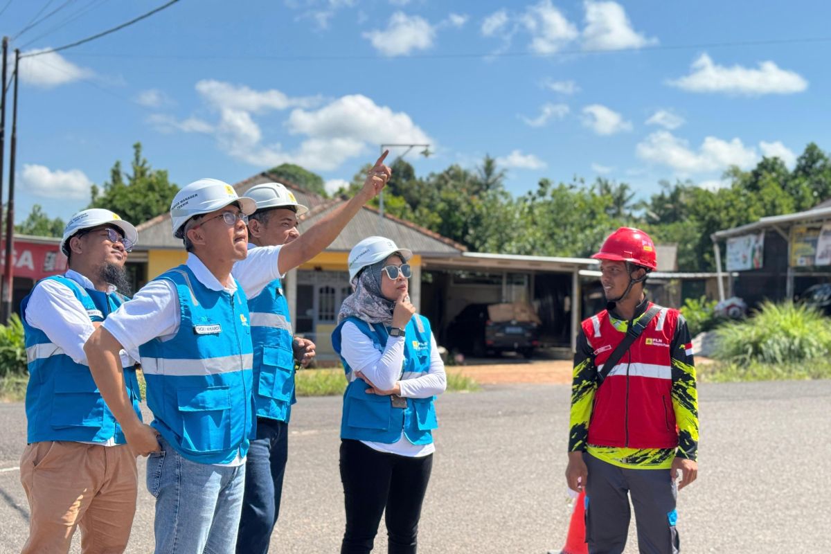 GM PLN Babel laksanakan sidak K3 di lokasi pekerjaan jaringan distribusi 20 kV