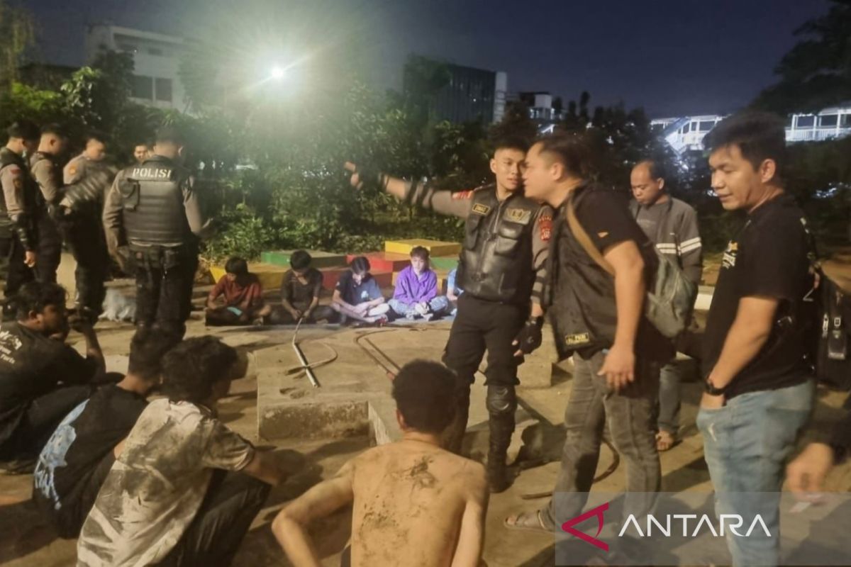Polisi tangkap 24 pelaku tawuran di Jakbar dan Jaktim