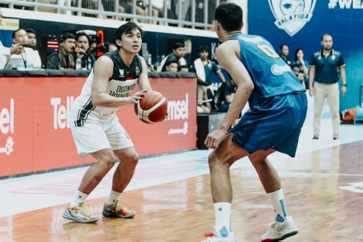 Usai cetak buzzer beater atas Satya Wacana, Calvin Chrissler justru puji Briscoe