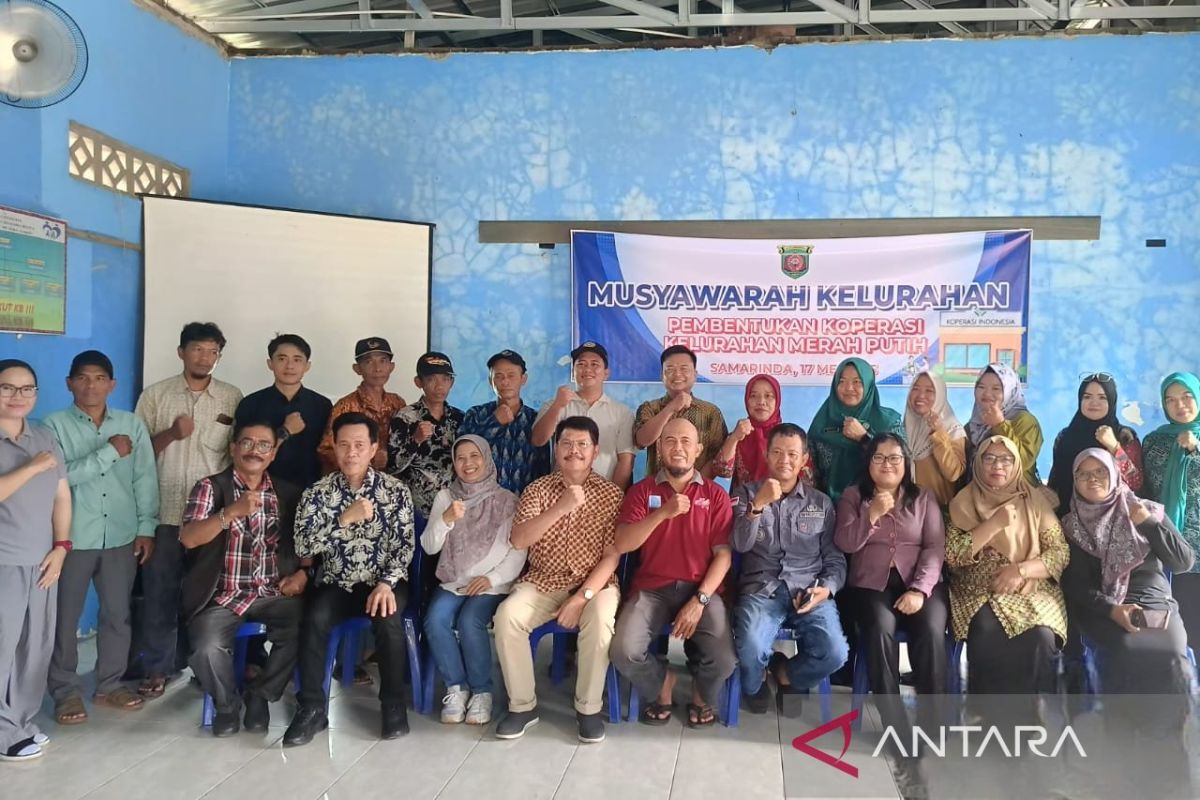Kelurahan di Samarinda bentuk  Koperasi Merah Putih usaha pangan