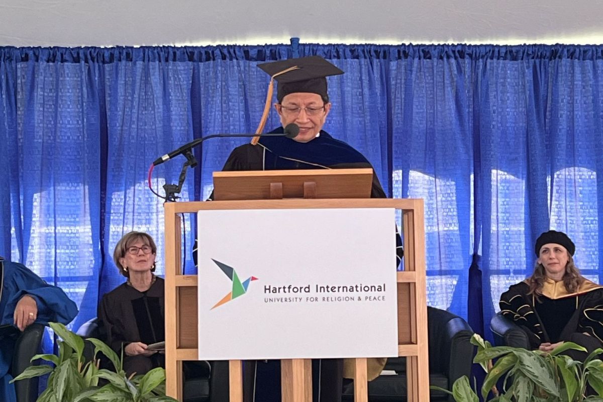 Menag  terima gelar Doctor of Divinity dari Hartford University