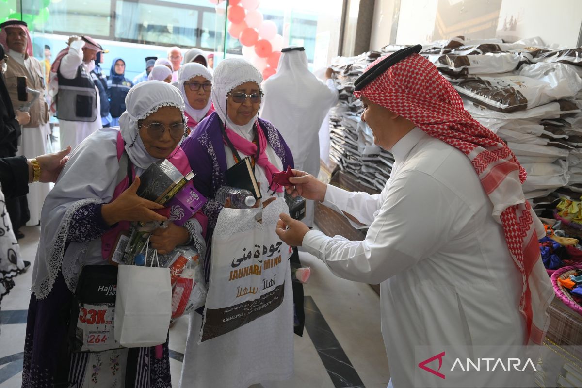 103 ribu calon haji gelombang pertama telah tiba di Madinah