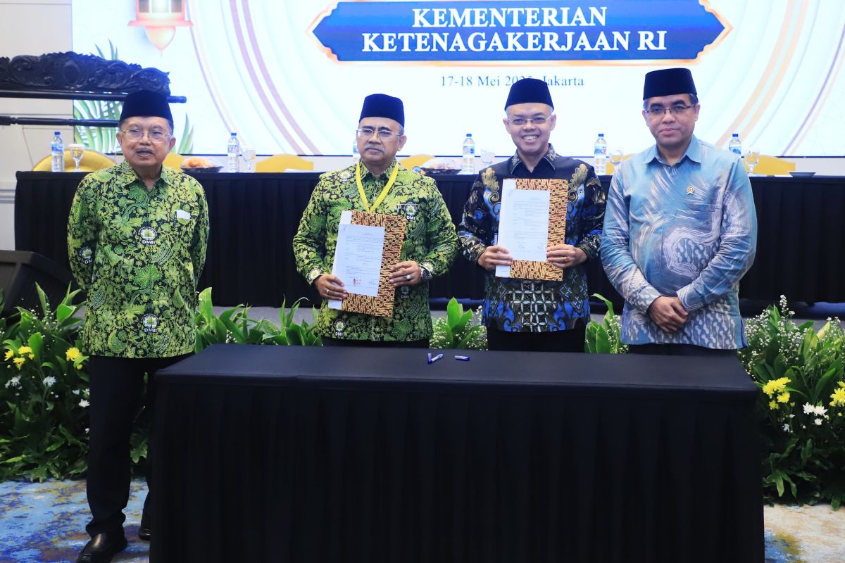 Kemnaker-Dewan Masjid Indonesia sepakat meningkatkan produktivitas