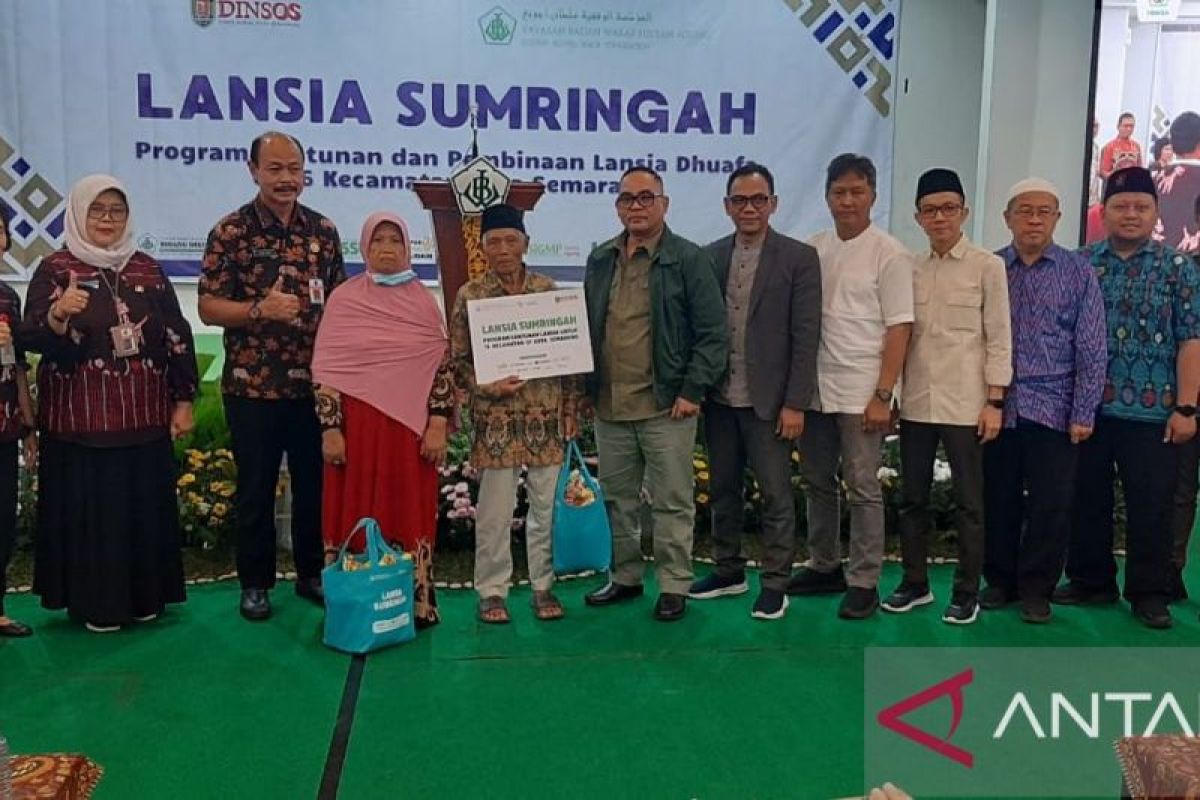 YBWSA gandeng Dinsos Semarang santuni lansia