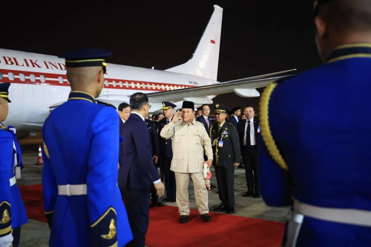 Tiba di Thailand, Prabowo disambut pejabat tinggi dan jajar kehormatan - ANTARA News