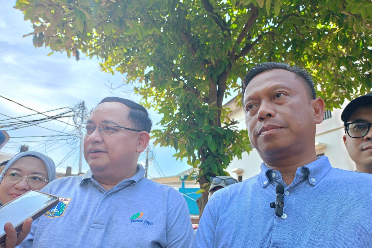 Posko eks ormas di Pasar Induk Kramat Jati akan dijadikan taman