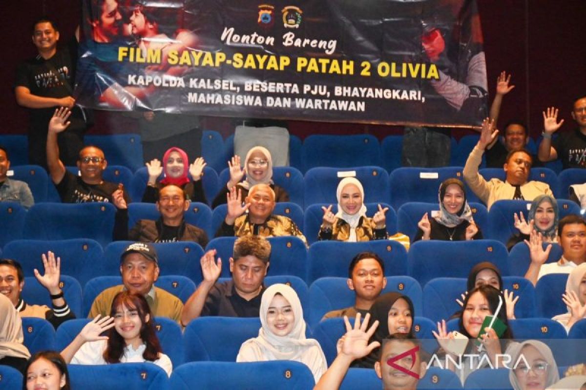 Kapolda Kalsel ajak mahasiswa ULM nonton bareng 