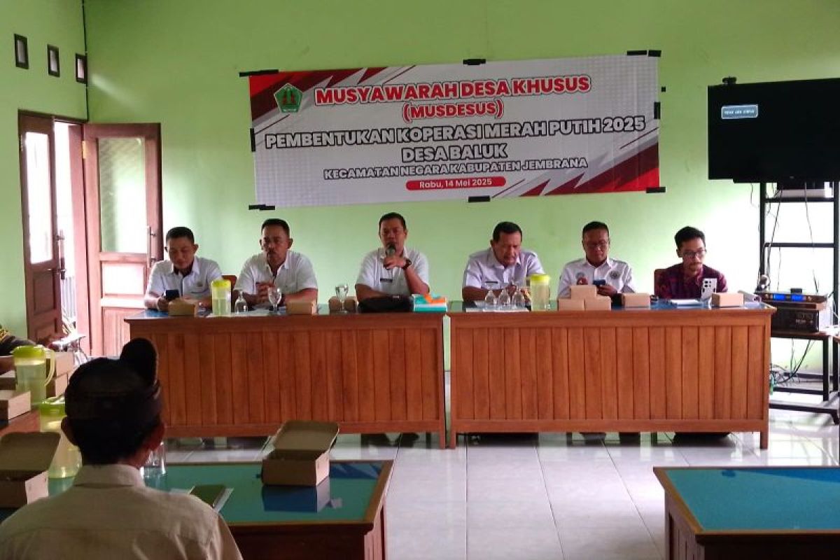 Pemkab Jembrana minta Bumdes sinergi dengan Koperasi Merah Putih