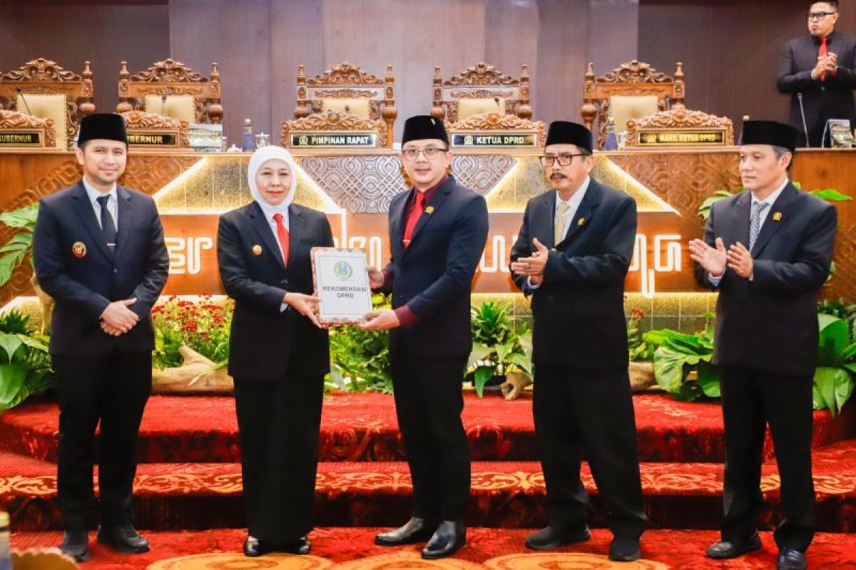 DPRD Jatim setujui LKPJ Gubernur tahun 2024