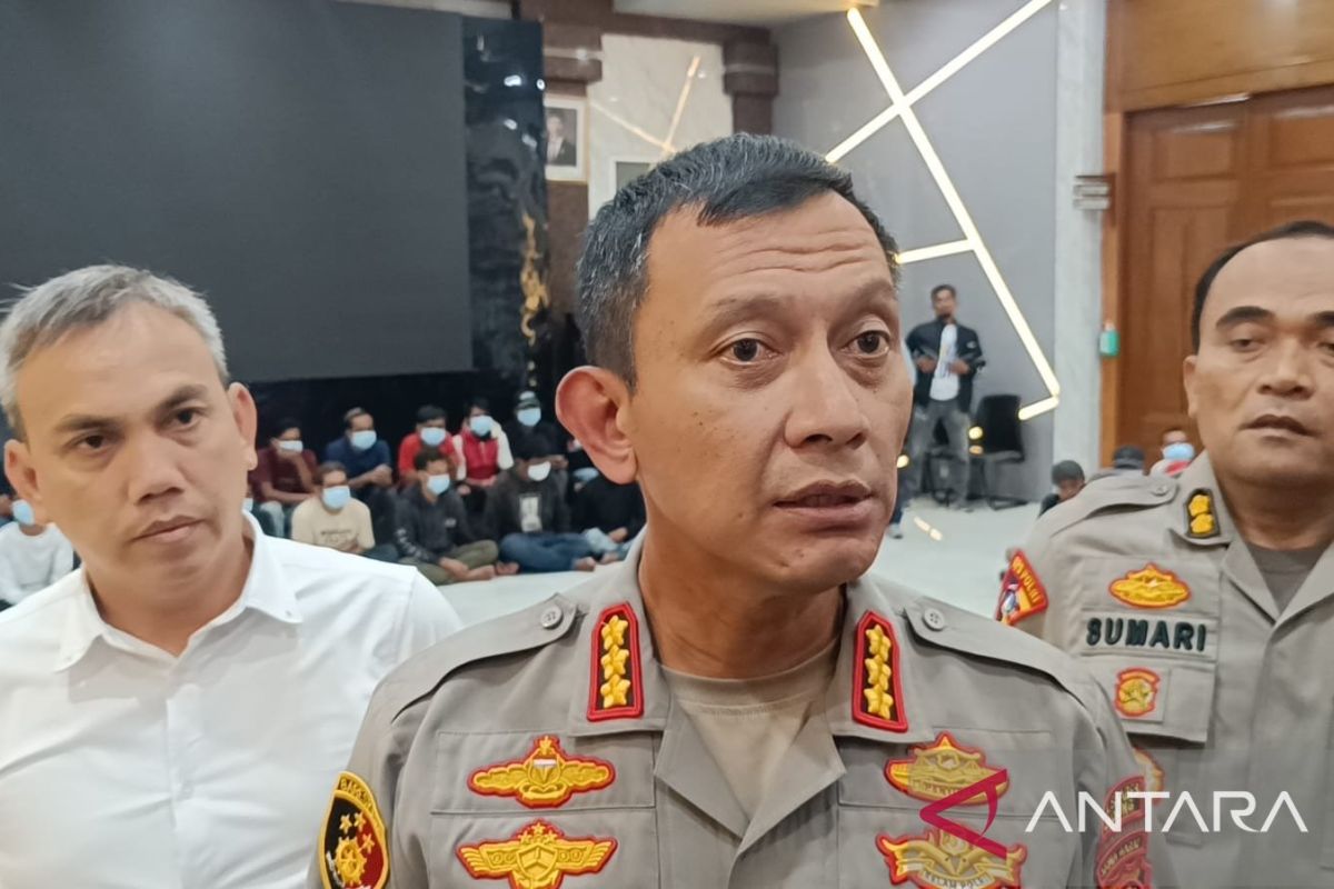 Polrestabes Bandung ringkus 131 pelaku premanisme dalam sepekan
