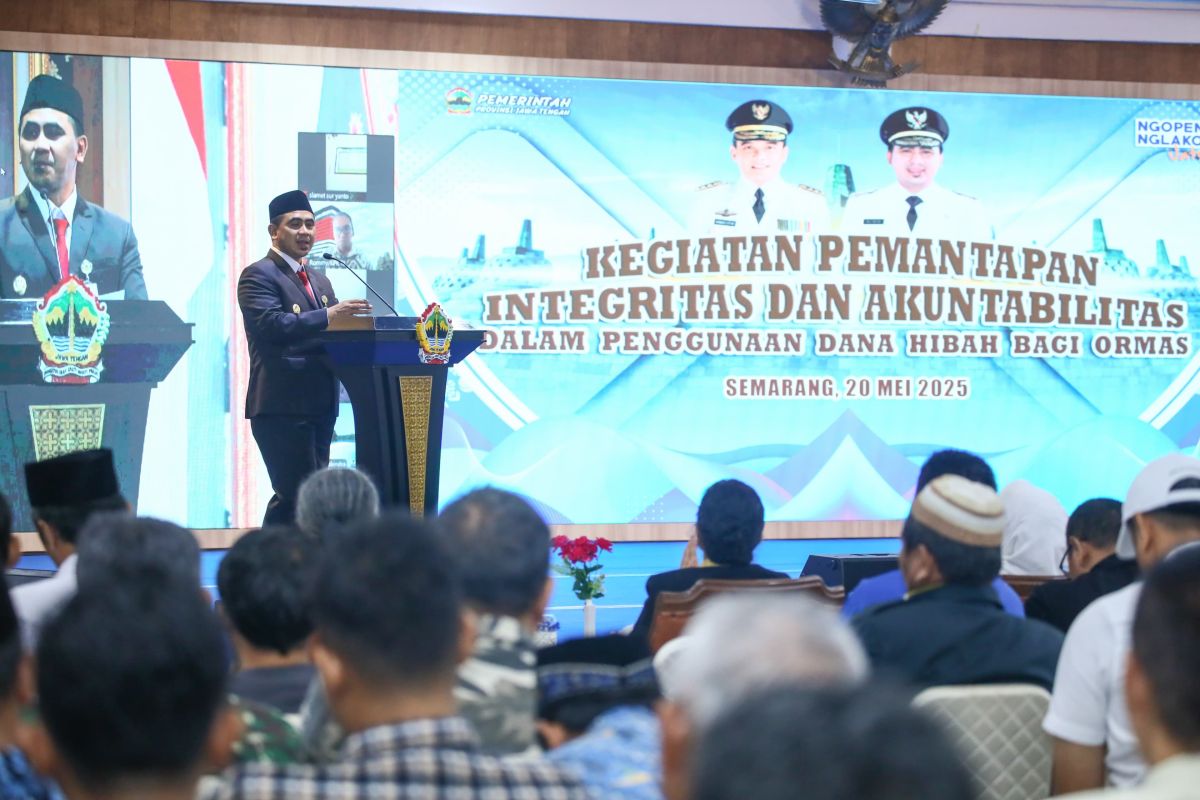 1.248  ormas di Jateng dapat dana hibah Rp125,2 miliar