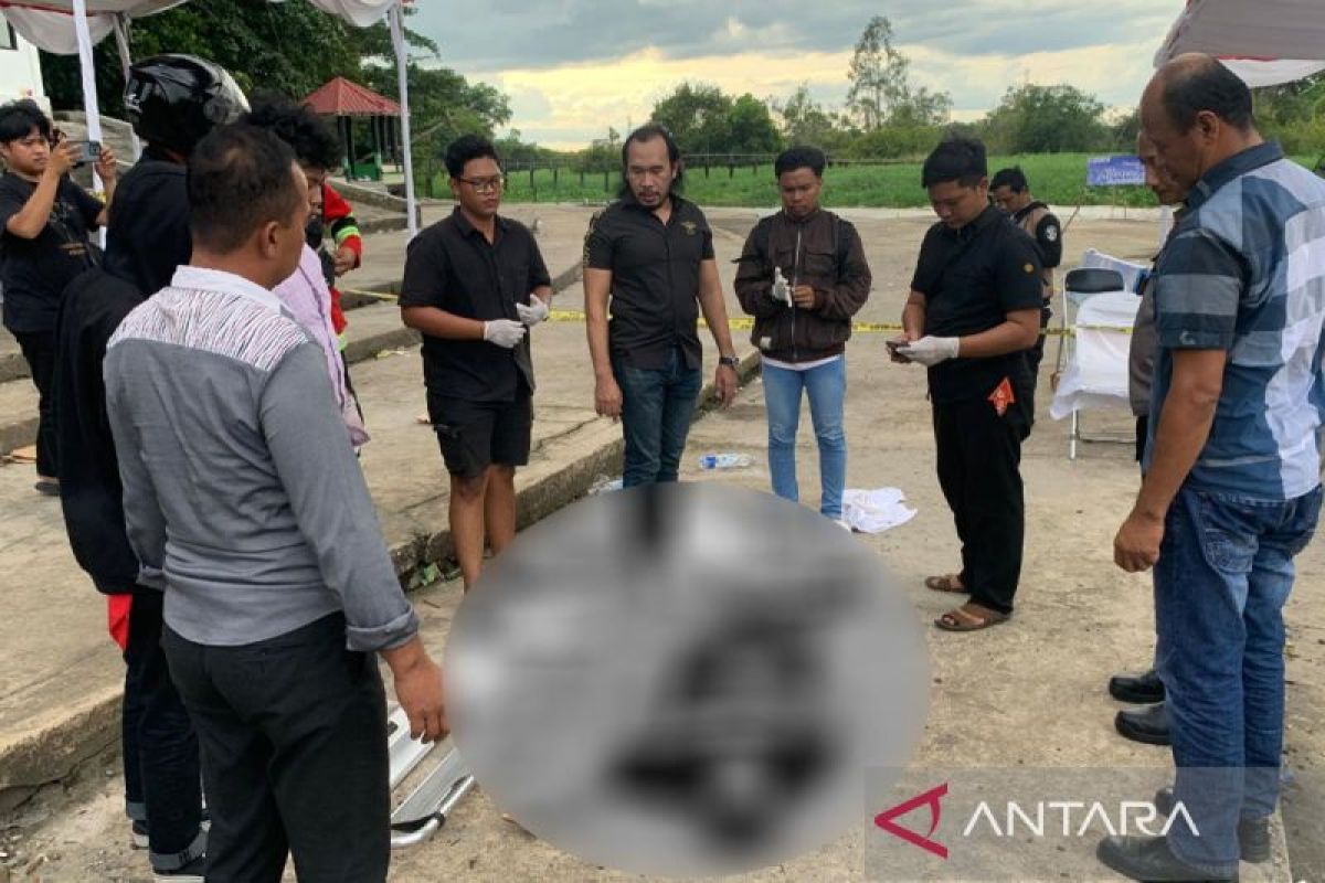 Warga geger, pria tak dikenal terjun dari Jembatan Kahayan