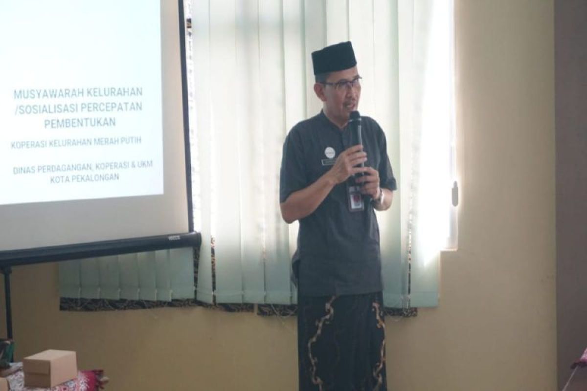 Pemkot Pekalongan akselerasi pembentukan  Koperasi Merah Putih