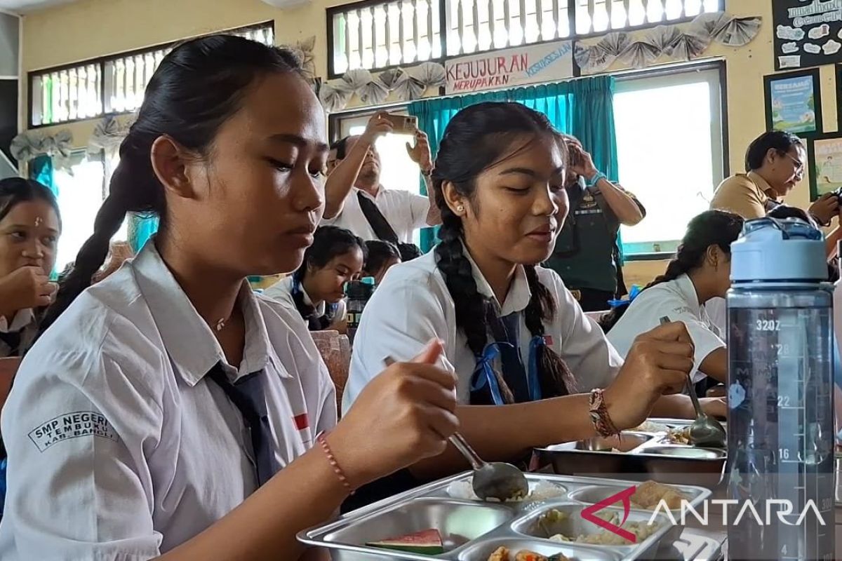 Pemerintah mulai program Makan Bergizi Gratis di Kabupaten Bangli