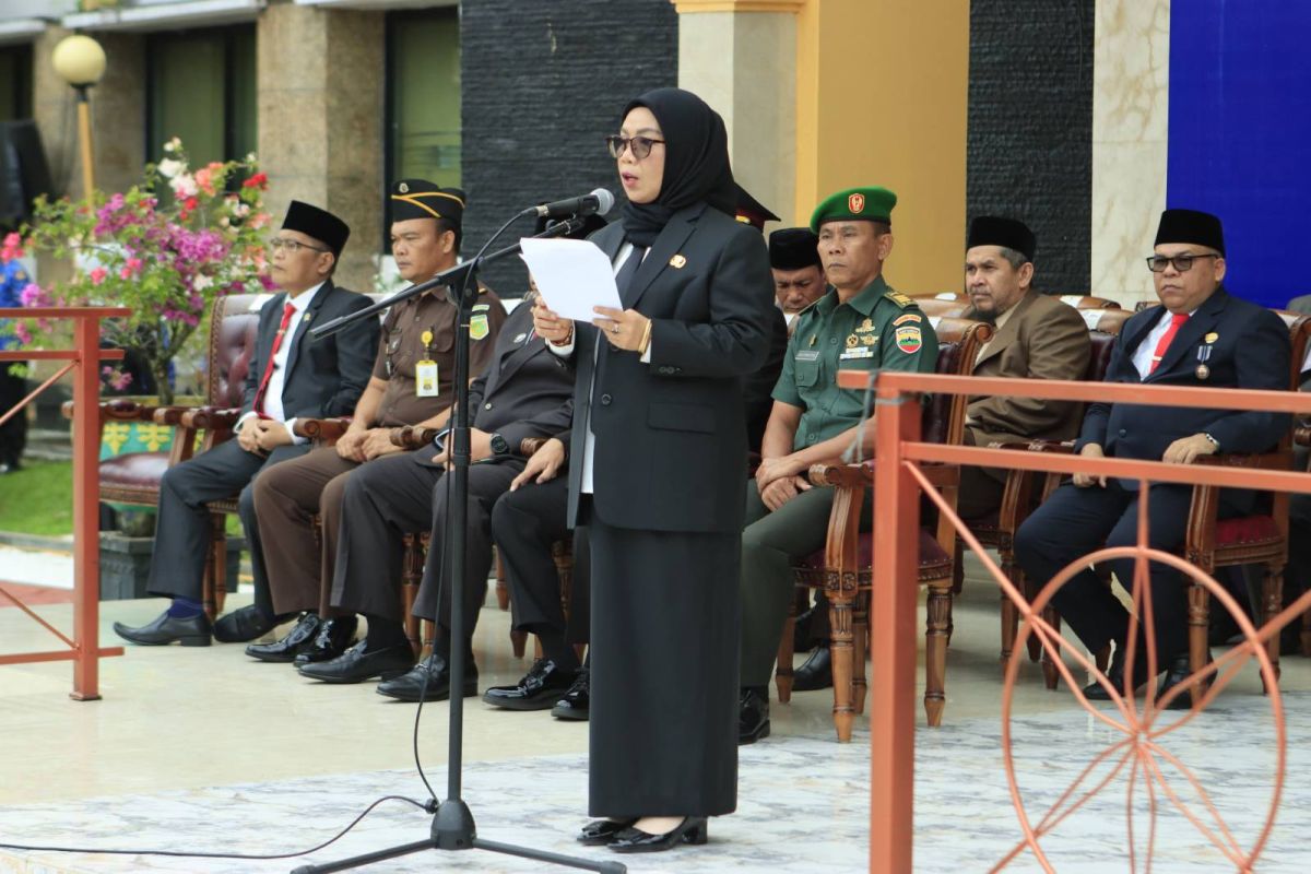 Wabup Kampar pimpin upacara harkitnas ke-177