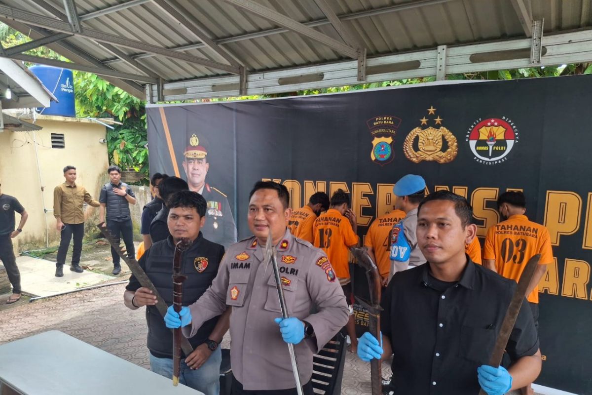 Respon cepat, Polres Batu Bara amankan pelaku pengancaman dengan Sajam