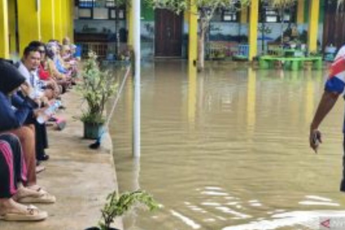 Disdik Bulungan Masih Liburkan Puluhan Sekolah Karena Banjir