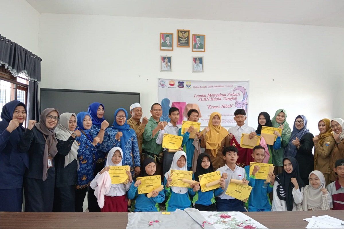 Pelatihan dan Lomba Menyulam SKK Migas PetroChina Tingkatkan Kemampuan dan Kemandirian Disabilitas
