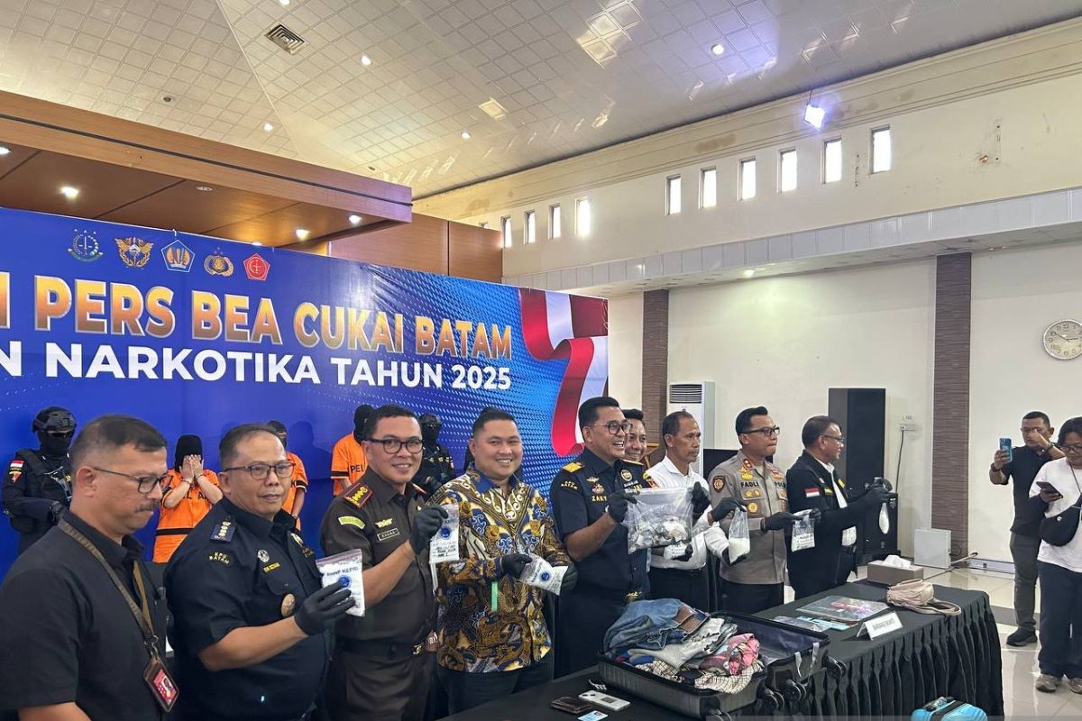 Bea Cukai Batam gagalkan penyelundupan narkoba yang disembunyikan di dubur