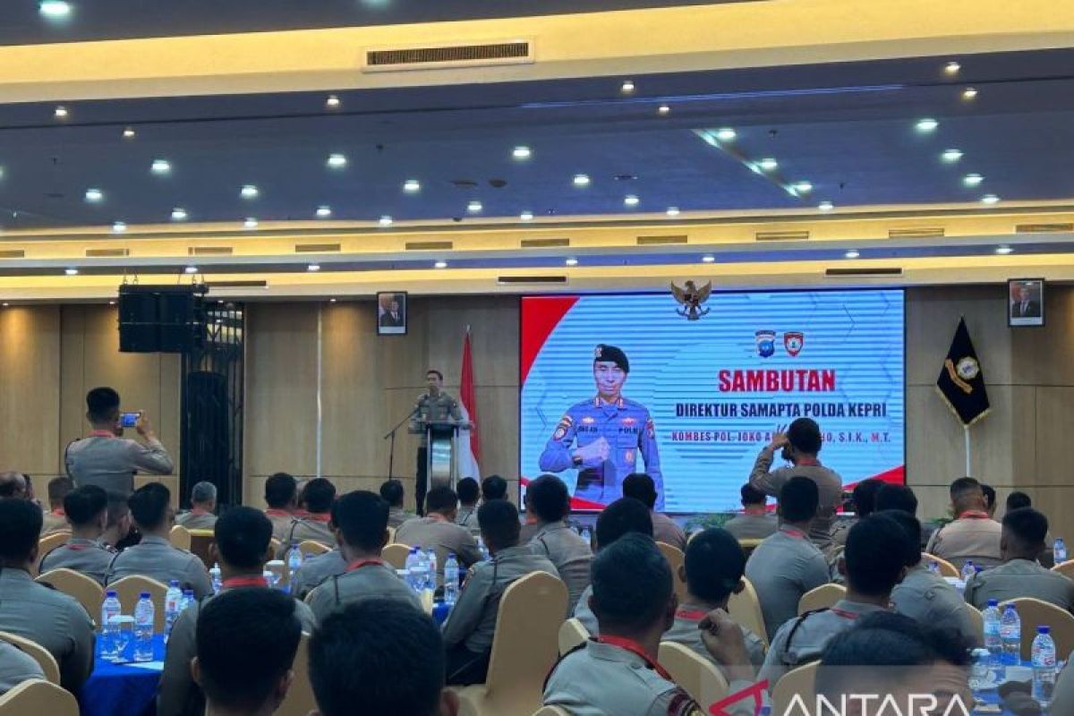 Ditsamapta Polda Kepri tingkatkan kemampuan personel dalam penegakan hukum tipiring