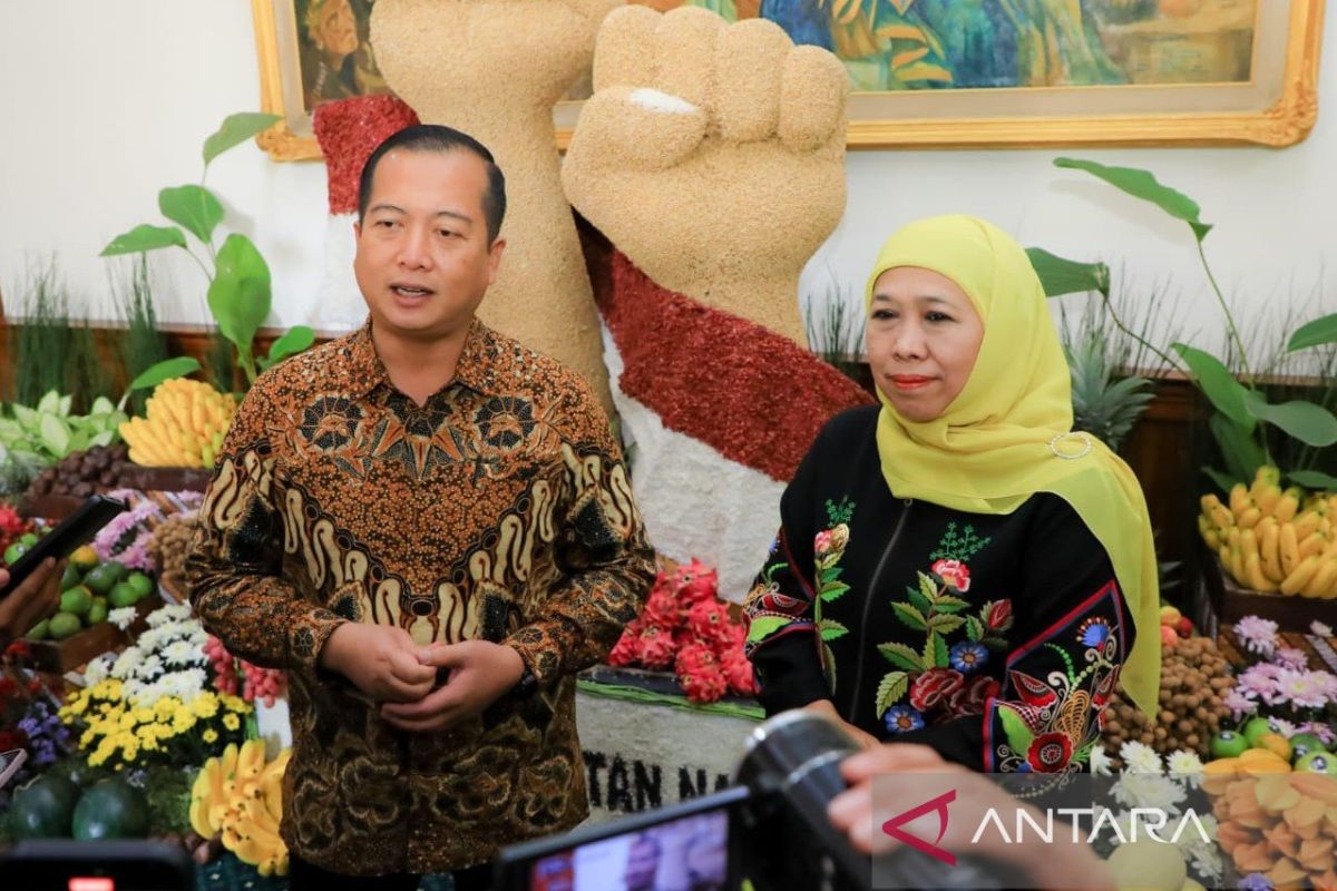 Iqbal dan Khofifah bahas misi dagang bersama antara NTB dan Jatim