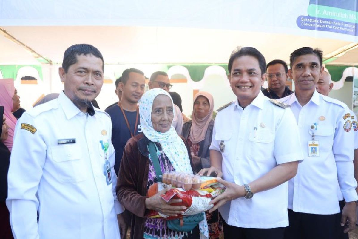 Jelang Idul Adha pasar murah di Pontianak Timur sediakan 1.000 paket