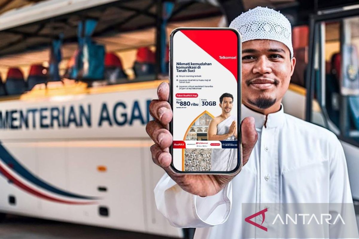 Telkomsel dukung kelancaran CJH melalui Paket RoaMAX Haji
