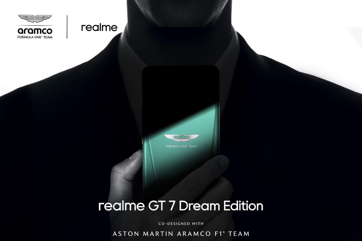 Realme GT 7 Dream Edition jadi kolaborasi unik dengan Aston Martin 