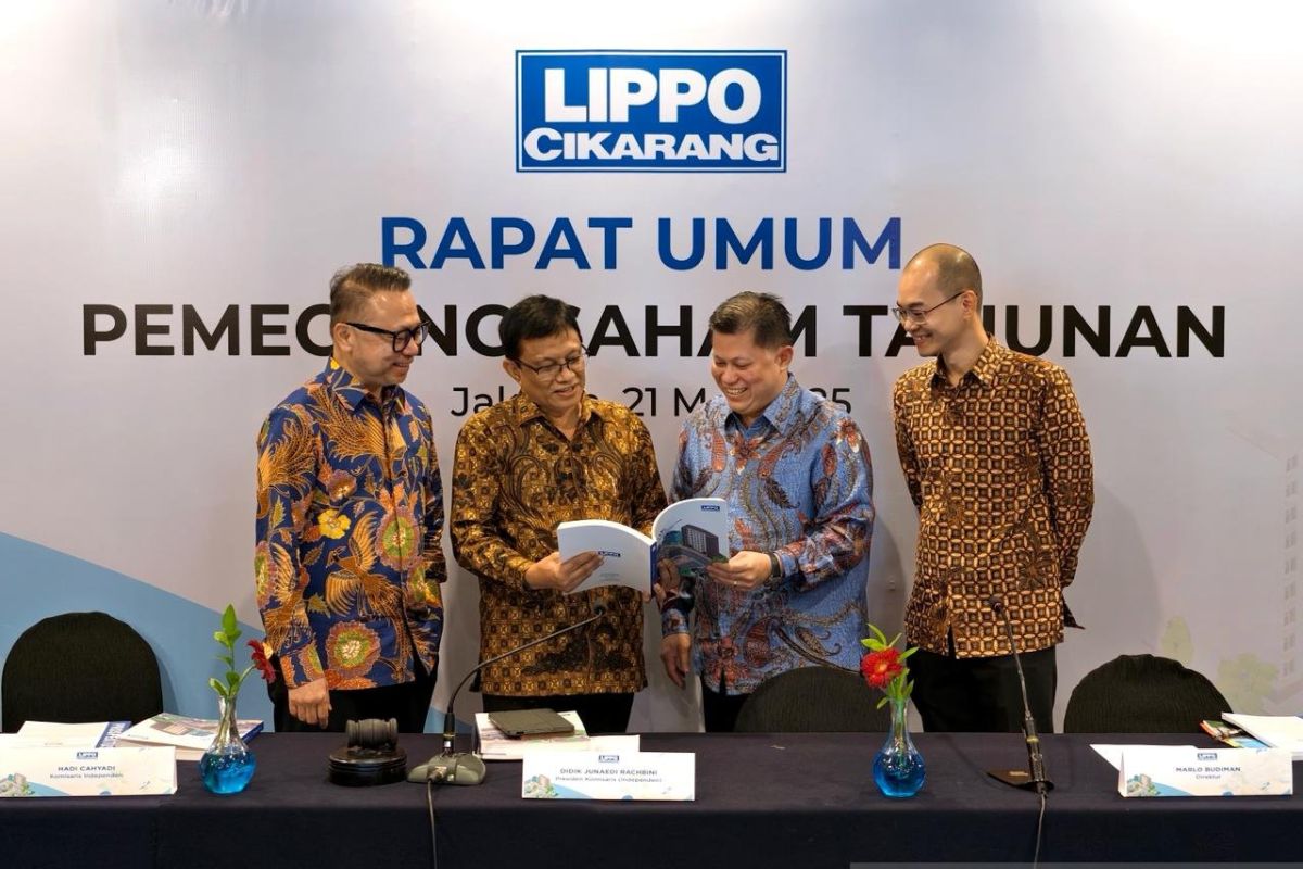 Lippo Cikarang umumkan dewan komisaris dan direksi baru hasil RUPST 2025