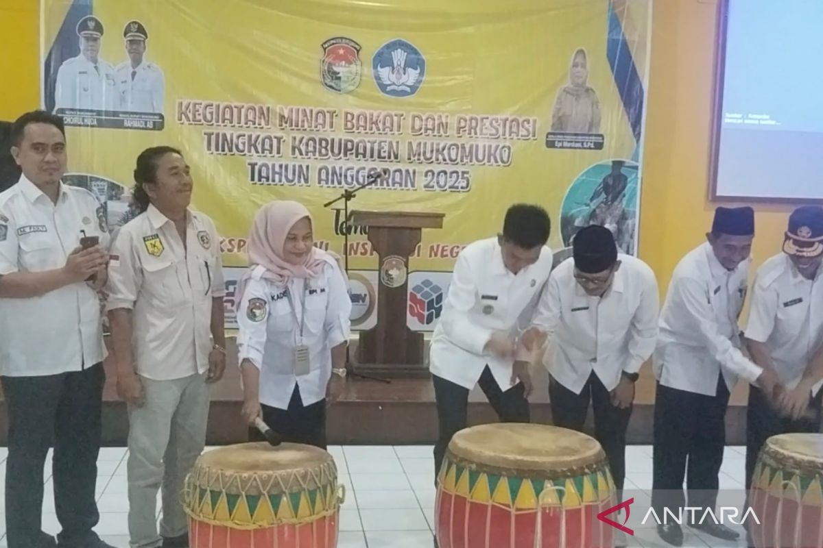Disdikbud Mukomuko jaring siswa berprestasi bidang seni, olahraga, dan sains