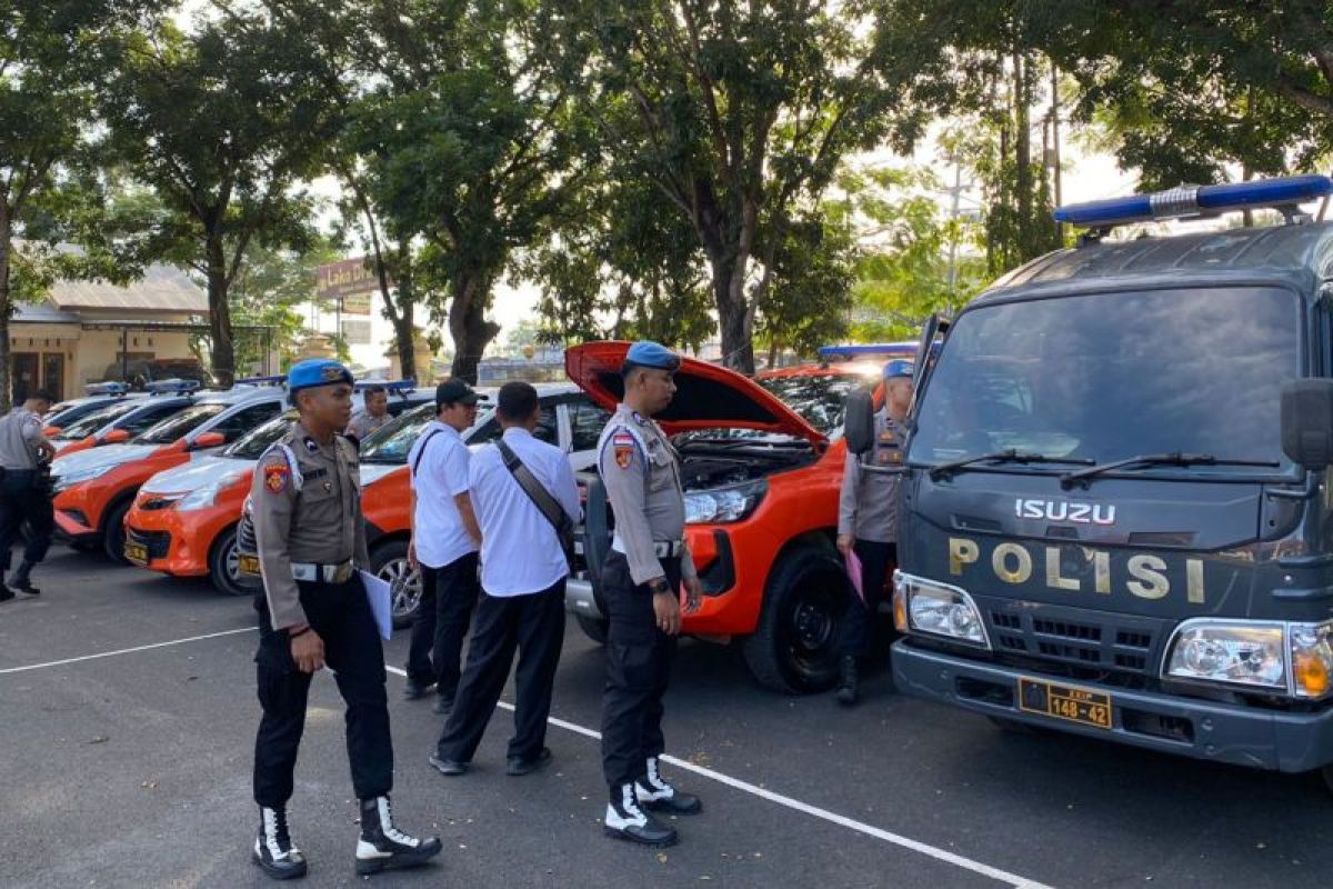 Propam Polres Mabar cek kendaraan dinas Polri cegah pelanggaran