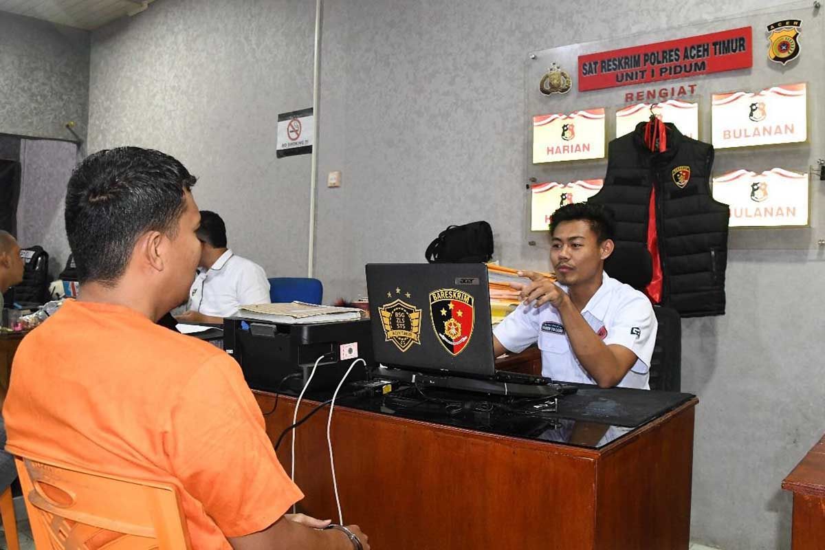Polres Aceh Timur tangkap karyawan gelapkan uang Rp904 juta