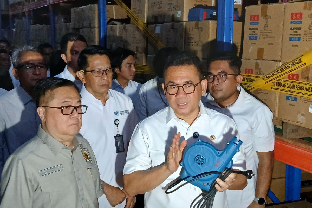 Indonesia seizes over 1.68 million illegal Chinese products