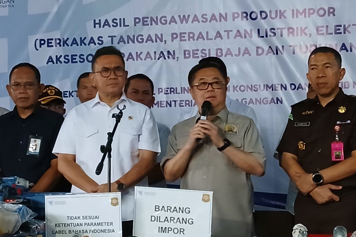 DPR RI apresiasi  penyegelan barang impor ilegal China