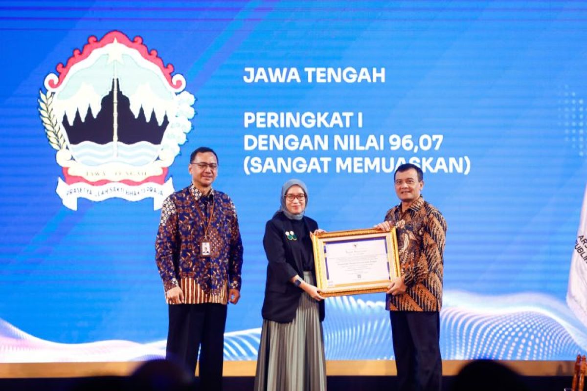 Pemprov Jateng raih penghargaan  dari ANRI