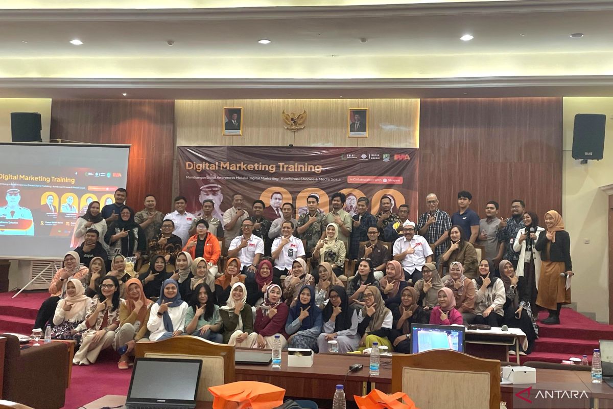 Pemkot Bekasi dorong pelaku UMKM kuasai digitalisasi produk lewat pelatihan