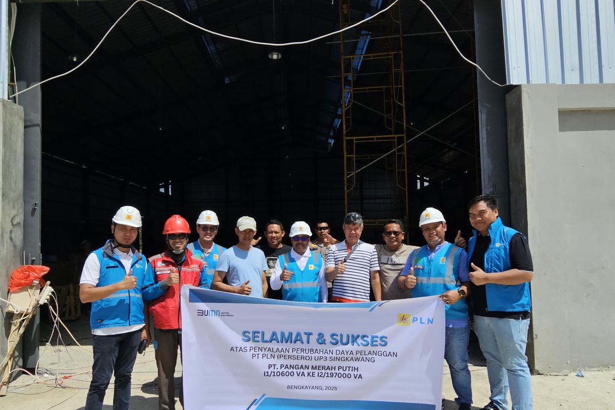 PLN Singkawang tambah daya listrik untuk pabrik pangan di Kabupaten Bengkayang