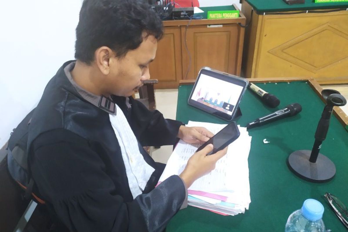 Tuntutan jaksa belum siap, sidang bandar narkoba di Palembang ditunda