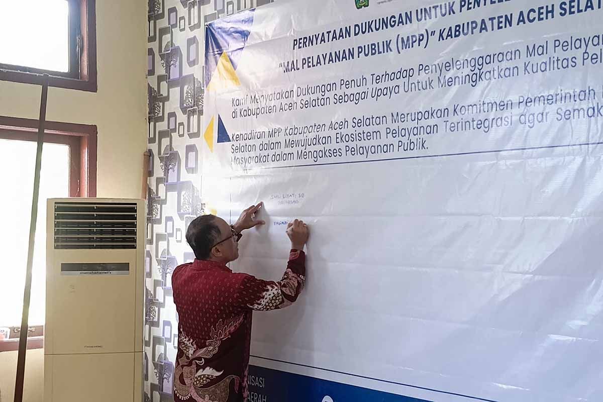 Pemkab Aceh Selatan bentuk mal pelayanan publik