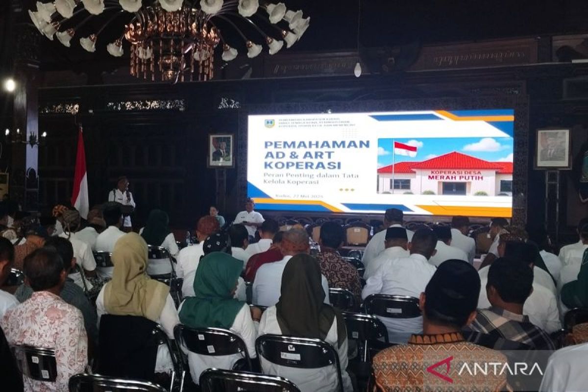 132 desa di  Kudus selesai musdes khusus bentuk Koperasi Merah Putih