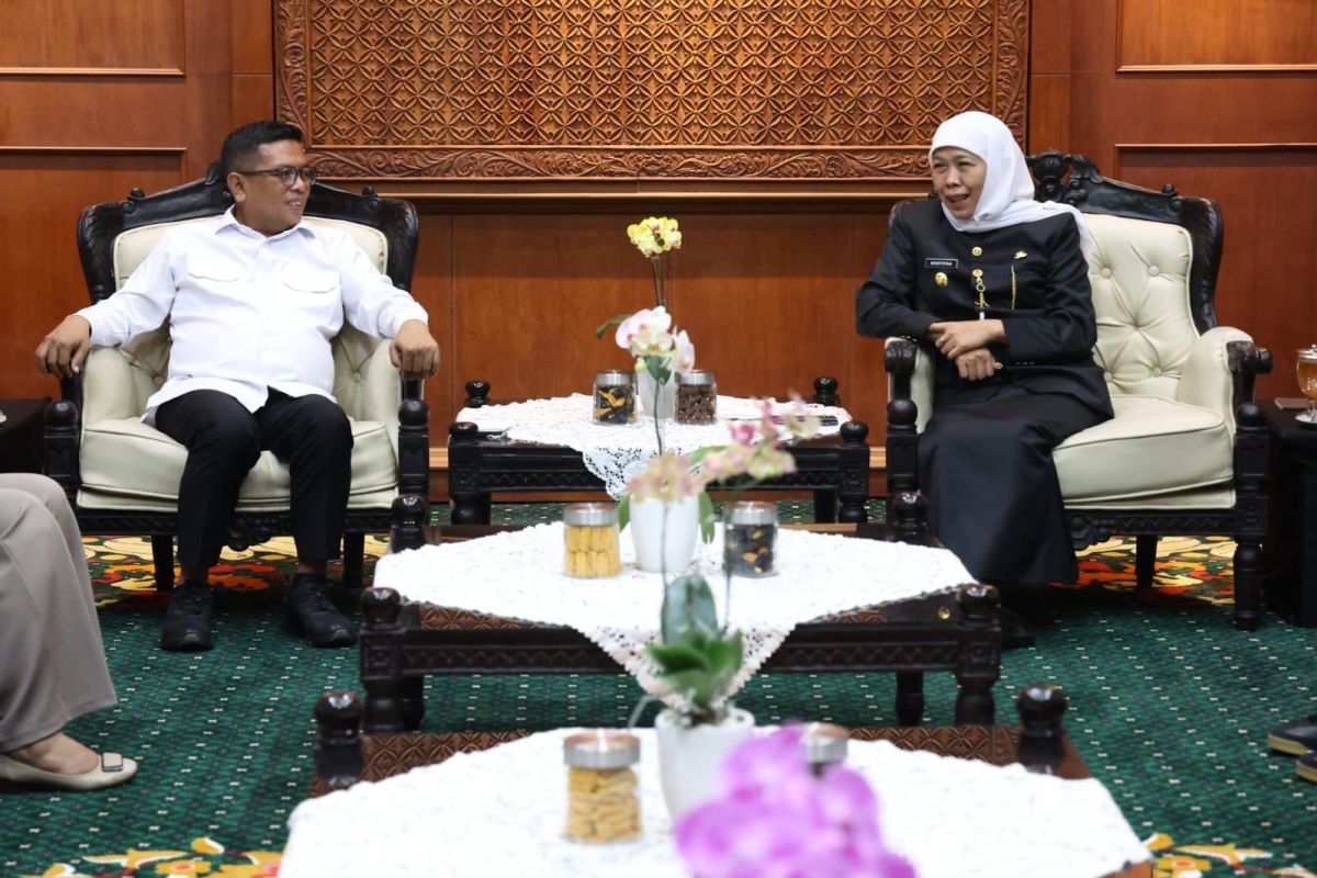 Gubernur Banten dan Jatim bahas kolaborasi pembangunan hingga perbankan