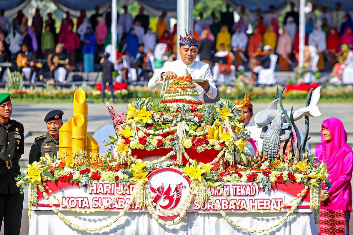 Hari Jadi Kota Surabaya ke-732 usung semangat ekonomi dan budaya