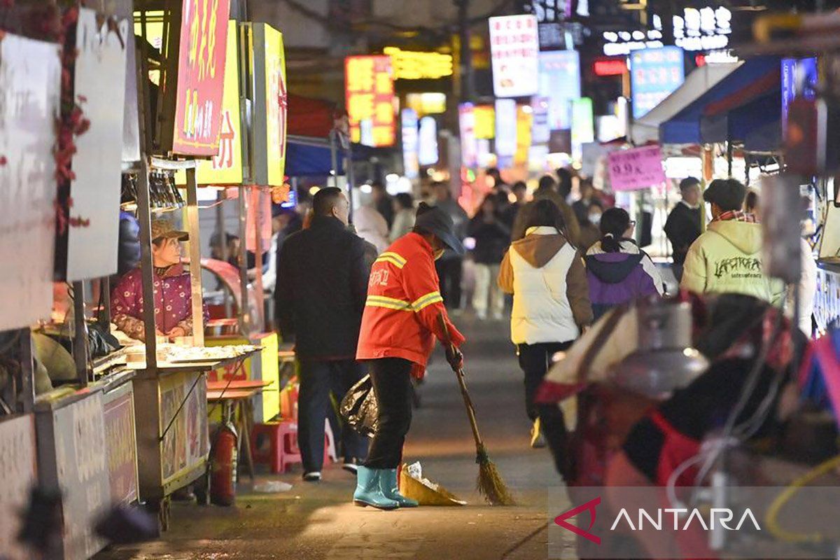 Ekonomi malam hari catat peningkatan pesat di Kota Nanning, China