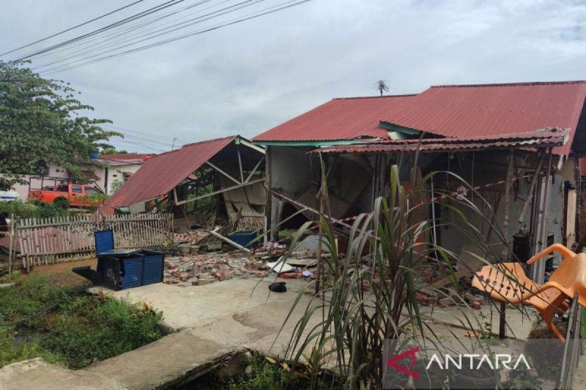 Basarnas catat delapan rumah warga di Bengkulu rusak berat dampak gempa