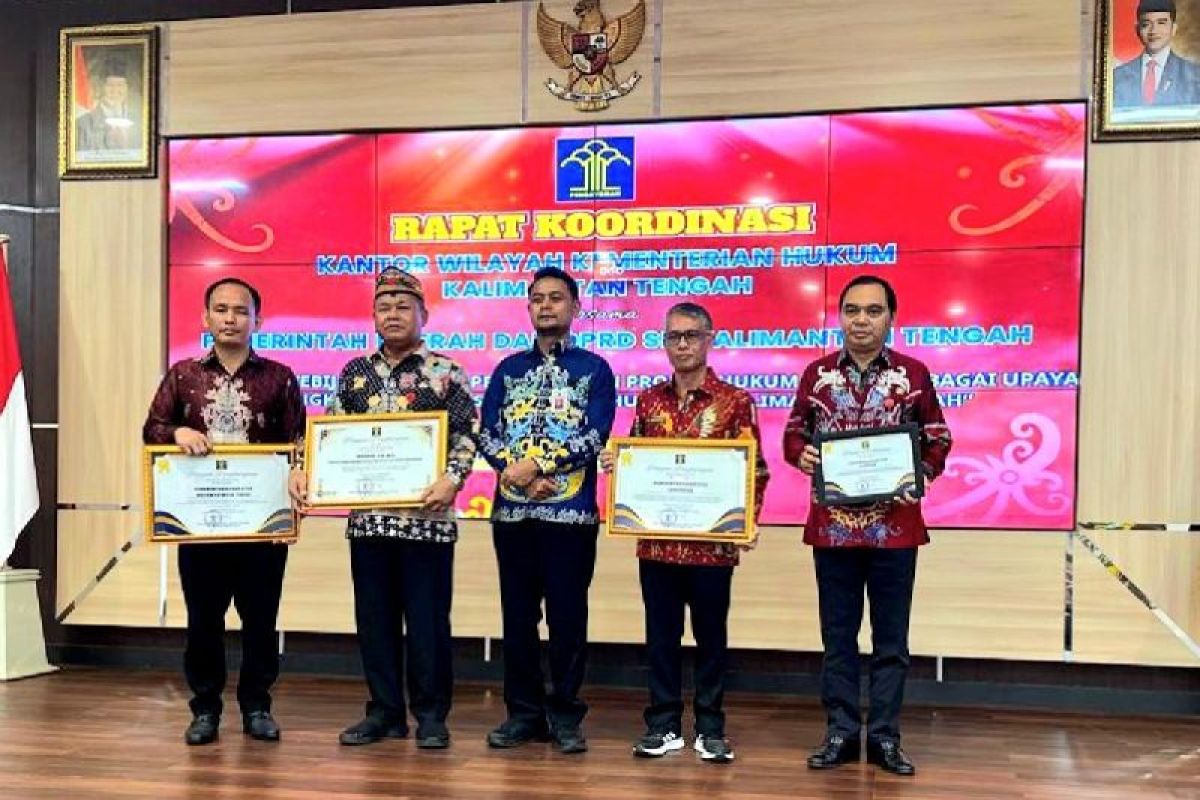 Pemkab Kotim raih penghargaan tertinggi Indeks Reformasi Hukum