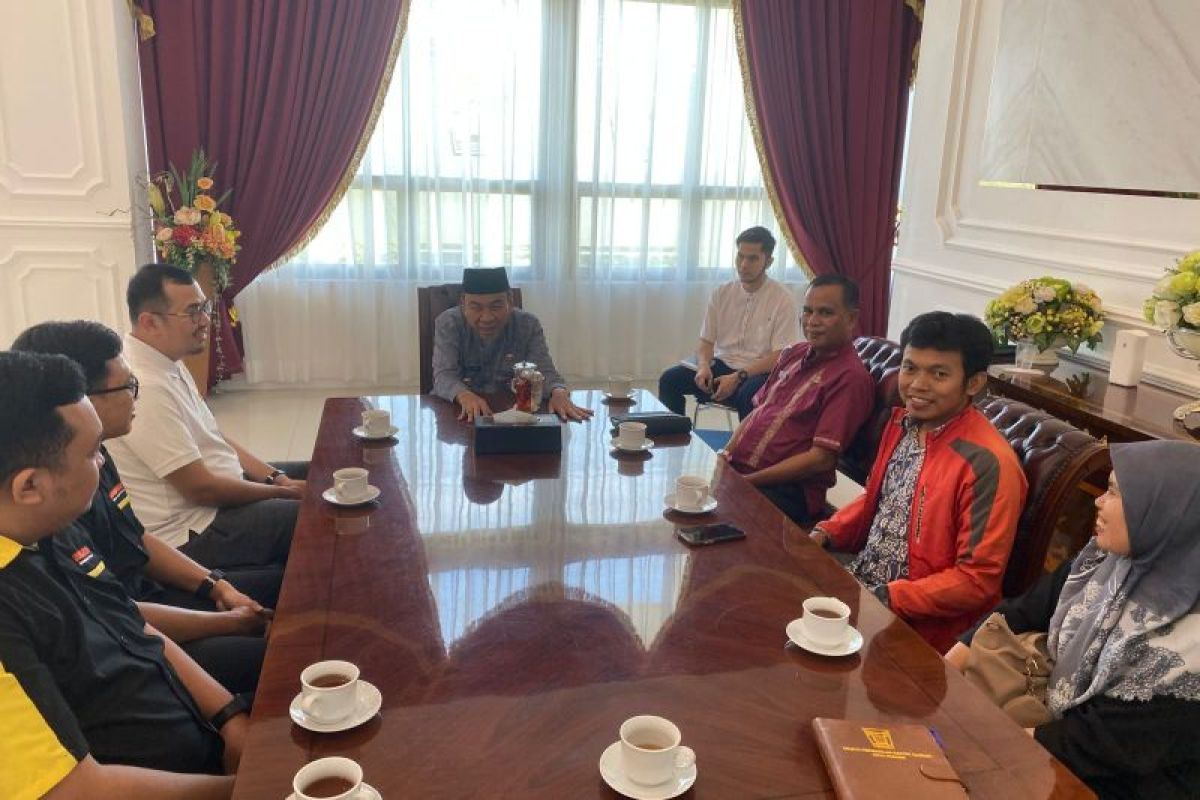 Wawako Maigus Nasir terima kunjungan Pimpinan toko retail MR. DIY